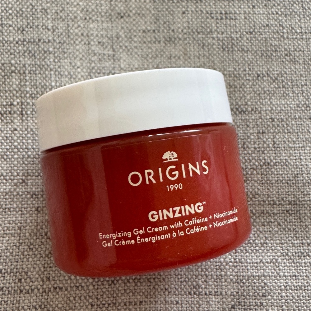 🌺Origins Ginzing Face Gel Moisturizer Cream For Face new deluxe travel Sz 1 Oz